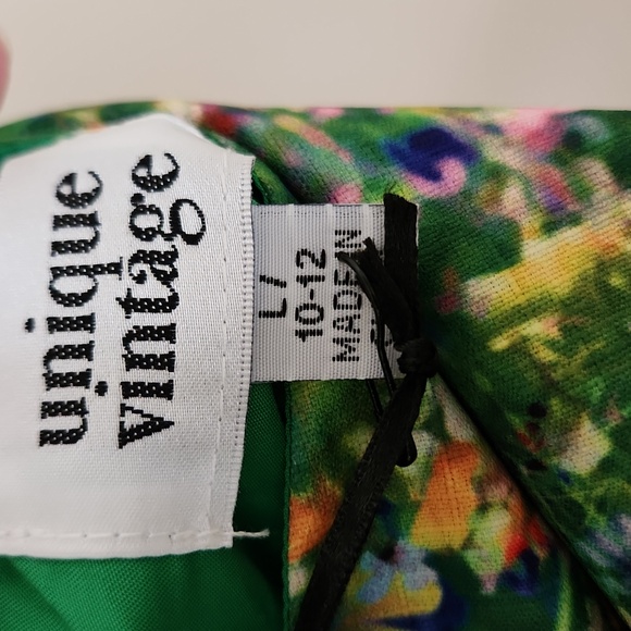 Unique Vintage meadow floral-L - Picture 9 of 9